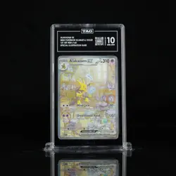 Pokemon Alakazam ex Special Illustration Rare Holo TAG 10 Scarlet & Violet 201/… - Image 1