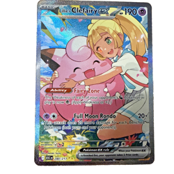 POKEMON LILLIES CLEFAIRY EX SIR 280/217 ASCENDED HEROES NM/M - Image 2