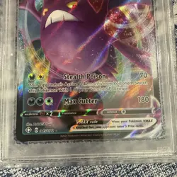 Pokemon 2021 SWSH FA/CROBAT VMAX Shining Fates #045 PSA Gem MT 10 - Image 3