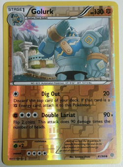 Pokemon - Ancient Origins - Golurk 41/98 - Reverse Holo -NM/M - New - Image 1