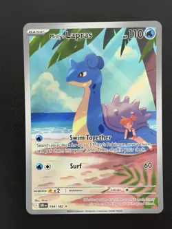 Misty's Lapras - 194/182 Destined Rivals (Pokemon) Illustration Rare - Image 1