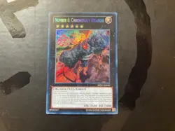 Yugioh Number 6: Chronomaly Atlandis Unlimited NM REDU-EN092 Secret Rare - Image 1