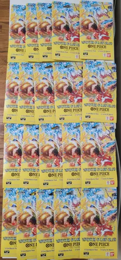 One Piece TCG OP15-EB04 - Sleeved Booster Packs Lot Of (20) - Image 1