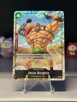 One Piece Jesus Burgess Foil Emperors in the New World OP09-086 Alternate Art - Image 1