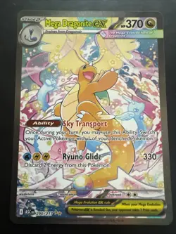 Mega Dragonite EX 290/217 Ascended Heroes Special Illustration Rare Pokemon Card - Image 1