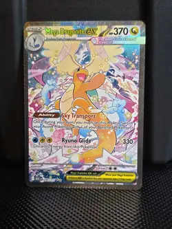 Pokemon ME: Ascended Heroes Mega Dragonite ex 290/217 Special Illustration Rare - Image 2