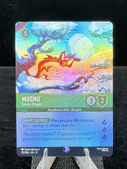 Disney Lorcana-Winterspell-Mushu-Sneaky Dragon-#212-Epic-M/NM - Image 4