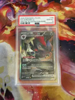PSA 10 - N's Zoroark Special Illustration Rare - 185/159 - Journey Together - Image 1