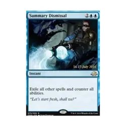 WOTC MtG Prerelease Promos Summary Dismissal (P) (Foil) EX - Image 1