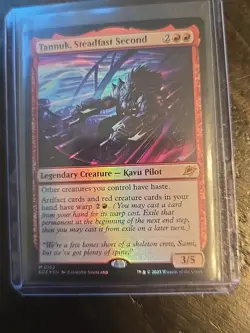 MTG Tannuk, Steadfast Second (Foil) #162 Edge of Eternities - Image 1