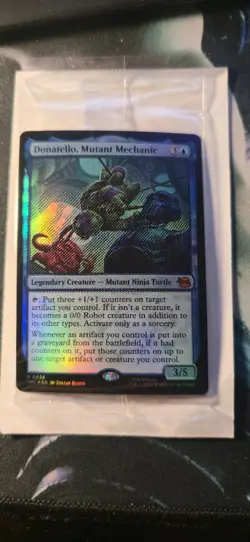 Donatello, Mutant Mechanic TMNT Foil Pre-Release Sealed - Image 1