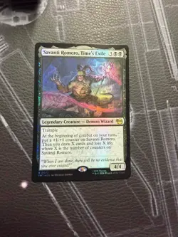 Savanti Romero, Time's Exile Teenage Mutant Ninja Turtles Foil Rare - Image 1