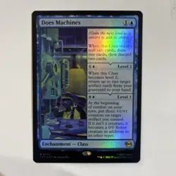 Does Machines - Teenage Mutant Ninja Turtles Foil - 0034 rare - NM - Image 1