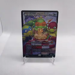 Michelangelo, Weirdness to 11 (Showcase) (Foil) - Teenage Mutant Ninja Turtles - Image 1