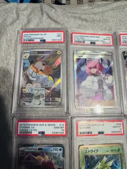 Lot of 10 PSA Graded Pokemon Cards - Image 2