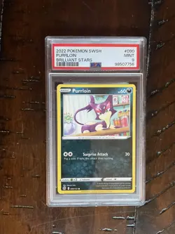 2022 Pokemon Sword & Shield / Brilliant Stars - Lot of 4 Cards - PSA GRADED 9 - Image 5