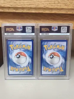 Lot of 2 PSA 7 Graded Pokemon Cards OBF Charmander #44 Promo and Gloom #198 - Image 2