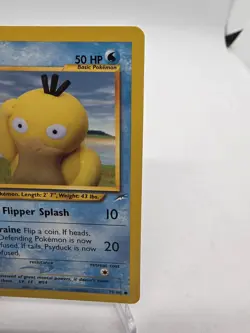 Psyduck 79/105 1st Edition Neo Destiny Pokemon TCG 2002 Yuka Morii Common NM - Image 4