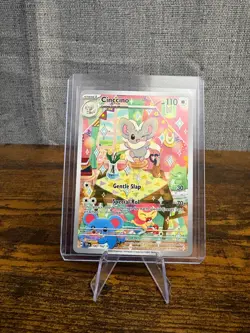 ENG Pokemon TCG – Cinccino (183/162) ILLUSTRATION RARE NM/M Pack Fresh - Image 1