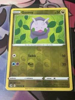 Pokemon TCG - Goomy 195/264 (RH Reverse Holo) - Fusion Strike - Image 1