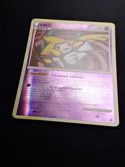 REVERSE Jirachi 11/95 HGSS L'appel des Legendes Pokemon FR - Image 3