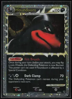 Pokemon TCG Houndoom (Prime) #82/90 Undaunted - Image 1