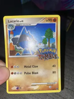 Carte Pokemon Lucario 12/16 RUMBLE Anglais Occasion - Image 5