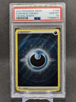 Pokemon TCG - Dark Energy Full Art - 158/159 Crown Zenith - PSA 10 Gem Mint - Image 2