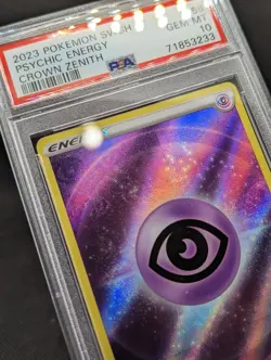 Pokemon TCG - Psychic Energy Full Art - 156/159 Crown Zenith - PSA 10 Gem Mint - Image 1