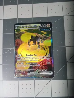 Iron Boulder ex - 207/162 - Pokemon Temporal Forces Special Illustration Rare NM - Image 1