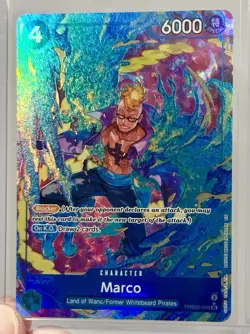 One Piece Marco Alternate Art Premium Booster The Best Vol. 2 PRB02-008 English - Image 1