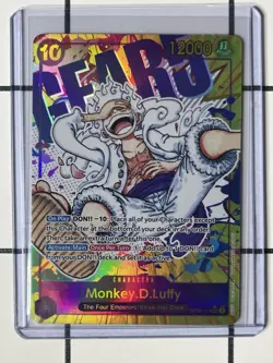 Monkey.D.Luffy SEC Alt Art OP05-119 One Piece Awakening of the New Era - Image 1