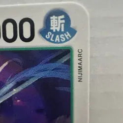 Roronoa Zoro OP12-036 C, GREEN 3 SWORD LOGO 48, one piece card, NIJIMAARC Tag SP - Image 5