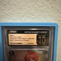 2024 ONE PIECE EMPERORS IN NEW WORLD #OP09-050 NAMI CGC 10 PRESTINE ✅🆕 - Image 2