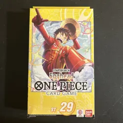 One Piece Tcg Egghead Starter Deck [ST29] English Version Brand New And Sealed! - Image 1