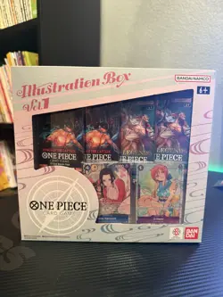 One Piece Illustration Box Vol 1 NEW FACTORY SEALED Damaged Box - Image 1