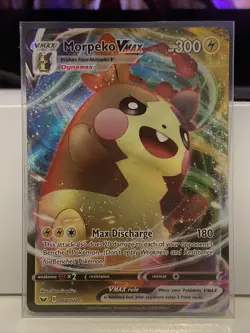 Morpeko VMAX - 080/202 - Pokemon Sword & Shield Base Set Ultra Rare Card NM - Image 1