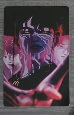 Mcdonalds Demon Hunters Collectible Trading Card - Saja Boys - Jinu Refractor - Image 2