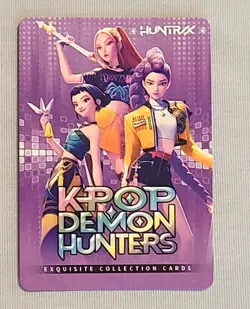 NEW! KPop Demon Hunters Exquisite Collection Card - Rumi - SSR Rarity #009 - Image 2