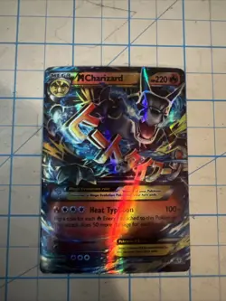 Pokemon TCG M Charizard EX Fun Fan Art Card Custom - Image 1