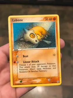 Cubone 60/112 FireRed & LeafGreen Non-Holo Pokemon Card TCG - Image 1