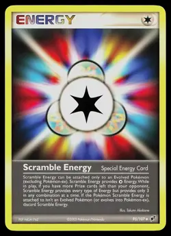 Pokemon Card - Scramble Energy Deoxys 95/107 Uncommon - Image 1