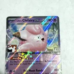 Lillie's Clefairy ex 056/159 Prize Pack Series Cards Holo - Image 2