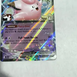 Lillie's Clefairy ex 056/159 Prize Pack Series Cards Holo - Image 3