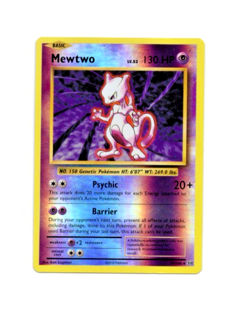 Pokemon Evolutions XY MEWTWO 51/108 Reverse Holo Card MINT-NM - Image 1