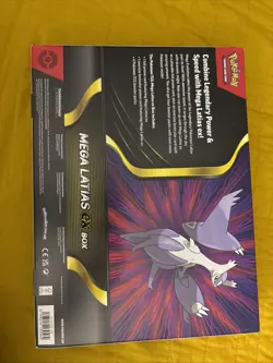 Mega Latias EX Box New Sealed Pokemon Trading Card Game TCG - Image 2