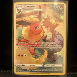 Pokemon TCG Flareon Trainer Gallery Card TG01/TG30 Brilliant Stars Nm Condition - Image 3