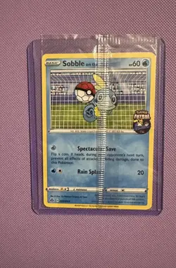 Pokemon TCG Sobble On the Ball Futsal Promo Card Factory Sealed 005/005 - Image 3