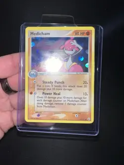 Medicham 42/101 Pokemon TCG Hidden Legends Reverse Holo 2004 Card NM - Image 2