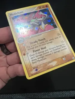 Medicham 42/101 Pokemon TCG Hidden Legends Reverse Holo 2004 Card NM - Image 4